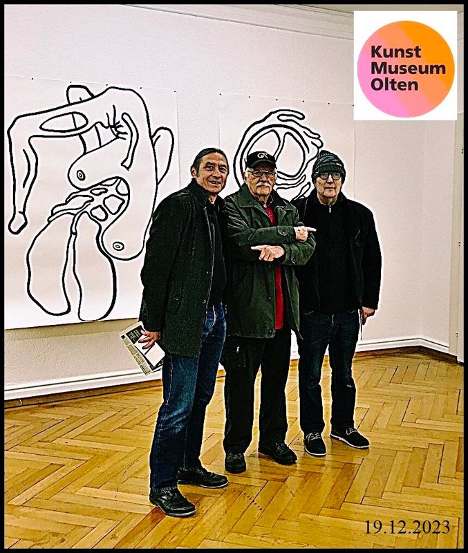 Pedro Meier Teilnahme an Jahresausstellung Kunstmuseum Olten – Philippe Wyrsch Künstler Zürich – Pedro Meier Multimedia Artist und Schriftsteller – André Behr, Journalist Tages-Anzeige Zürich – Jahresausstellung Kunstmuseum Olten 19.12.2023 – Archiv Pedro Meier Artist &amp; Writer – Visarte – Künstlerlexikon SIKART Zürich – Ateliers: Kunsthalle Olten Offspace – Niederbipp alias Amrain am Jurasüdfuss – Studio &amp; Atelier in Bangkok BACC Thailand