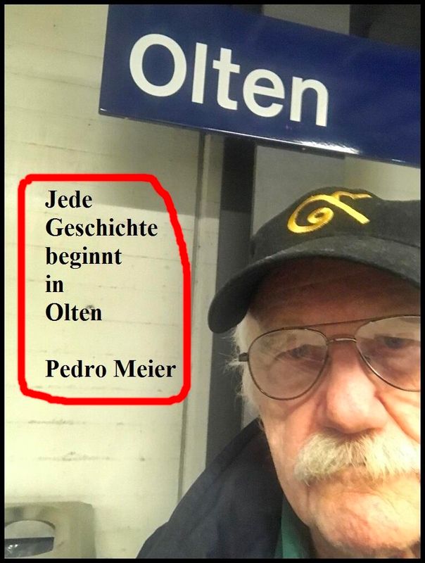 Pedro Meier – » Jede Geschichte beginnt in Olten« – Selbstporträt by Pedro Meier Artist &amp; Writer Niederbipp &amp; Anderswo – Foto Bahnhof Olten, Perron 12 – März 2024 – Schweizer Schriftstellerweg Olten *
Pedro Meier Multimedia Artist und Schriftsteller – am Jurasüdfuss und Anderswo – MyOberaargau – Kunstschamane, Soziale Plastik, Kunstnomade – Der Hang zum Gesamtkunstwerk – Lexikon AdS Autorinnen und Autoren der Schweiz – Visarte Schweiz – PEN Zentrum – Künstlerlexikon SIKART Zürich – DADA FLUXUS – Ateliers: Niederbipp am Jurasüdfuss Oberaargau – Kunsthalle Olten Offspace – Artist in Residenz Bangkok – Studio &amp; Atelier Bangkok BACC – Pedro Meier Thai Artist Thailand – Dschungelatelier am Golf von Siam – MyOberaargau – Pedro Meier Lyrik Gedichte Parallelwelten AMRAIN BOOKS