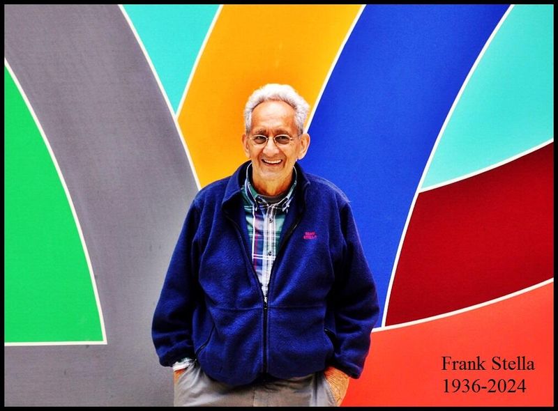 Pedro Meier – R.I.P – Frank Stella – 1936-2024 – New York – Universalkünstler - painter, sculptor, and printmaker, noted for his work in the areas of minimalism and post-painterly abstraction – Pedro Meier Artist &amp; Writer, Künstler und Schriftsteller Niederbipp, Jurasüdfuss Oberaargau – Switzerland