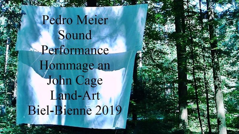 Video – Pedro Meier Hommage an John Cage, Wind Leinwand Sound Performance, Klang Installation. Haiku, Tanka, Haibun, Haiga, Renga, Land Art Biel-Bienne Jura 2019, BANG BANG translokale Performance Art, Museum Tinguely, PANCH – Performance Art Network CH - Panch PerformanceArt *
https://www.youtube.com/watch?v=SuiamuMR0Is&amp;list=PLNq76kKCozhfh_QcMtqVJjJVy5O9vfKgV&amp;index=5
*
Pedro Meier – Wikipedia
https://de.wikipedia.org/wiki/Pedro_Meier
*