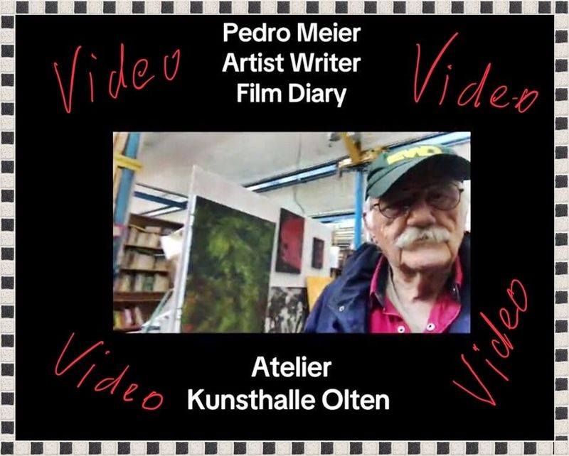 Pedro Meier Artist Writer – Film Diary Video – Kunsthalle Olten Offspace Atelier 2024 – Artwork by Pedro Meier, Lyriker, Multimedia Artist und Schriftsteller, Niederbipp, Oberaargau, Jurasüdfuss – Künstlerlexikon SIKART Zürich, Autorenlexikon AdS Schweiz *
https://www.youtube.com/watch?v=NaZXblhUQrU&amp;list=PLNq76kKCozhfh_QcMtqVJjJVy5O9vfKgV&amp;index=2
*