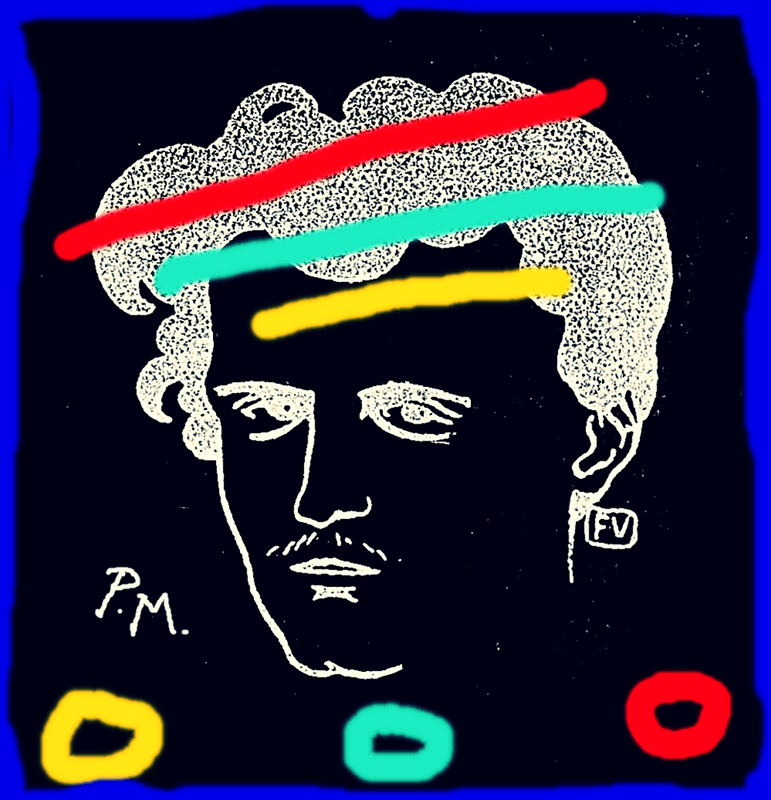 Pedro Meier Paraphrase zu Portrait von Lautréamont – Die Gesänge des Maldoror – Félix Vallotton, Serendipity-Zyklus Mixed Media, Overpainted Photographs, Interaktion Netzkunst, Artwork by Pedro Meier, Lyriker, Multimedia Artist, Schriftsteller, Niederbipp am Jurasüdfuss & Anderswo *
https://de.wikipedia.org/wiki/Pedro_Meier
Pedro Meier Wikipedia
*
