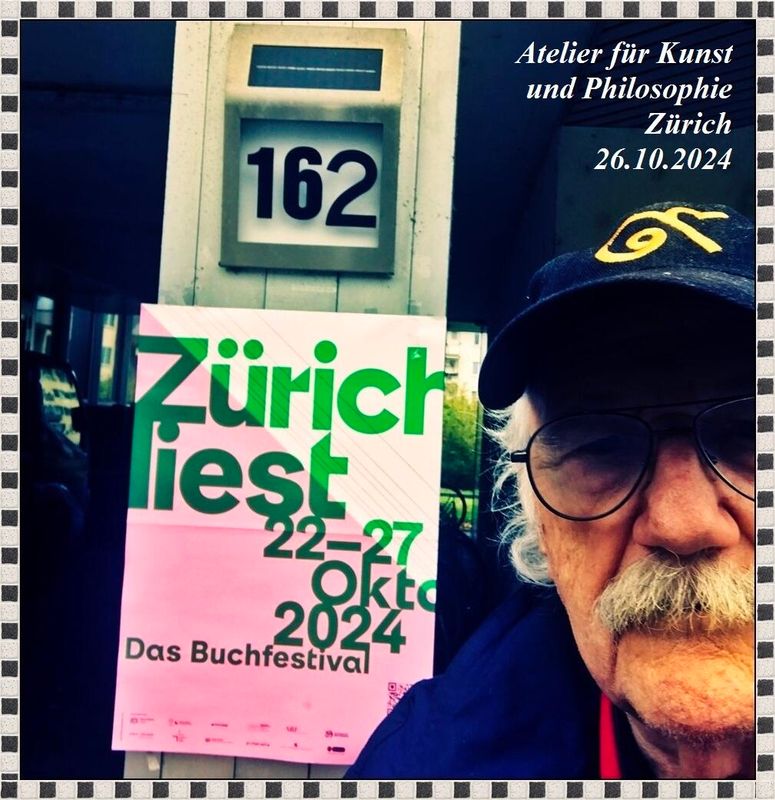 Pedro Meier – ZÜRICH LIEST – Buchvorstellung – Der Himmel über UTOPIA – Gedichte und Polaroids, Streifzüge durch New York, Caracol Verlag, Atelier für Kunst und Philosophie Zürich, Martin Kunz – Pro Lyrica 26.10.2024 – Pedro Meier, Lyriker, Schriftsteller *
Pedro Meier – Wikipedia
https://de.wikipedia.org/wiki/Pedro_Meier
*