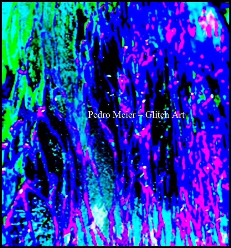 Pedro Meier Glitch Art, Blaue Grüsse, Blue Greetings, Serendipity, Störung der Ästhetik, digitale Zufall, Manipulation, Artwork by Pedro Meier Lyriker Schriftsteller Multimedia Artist, Künstlerlexikon SIKART Zürich *
https://de.wikipedia.org/wiki/Pedro_Meier
Pedro Meier – Wikipedia
*