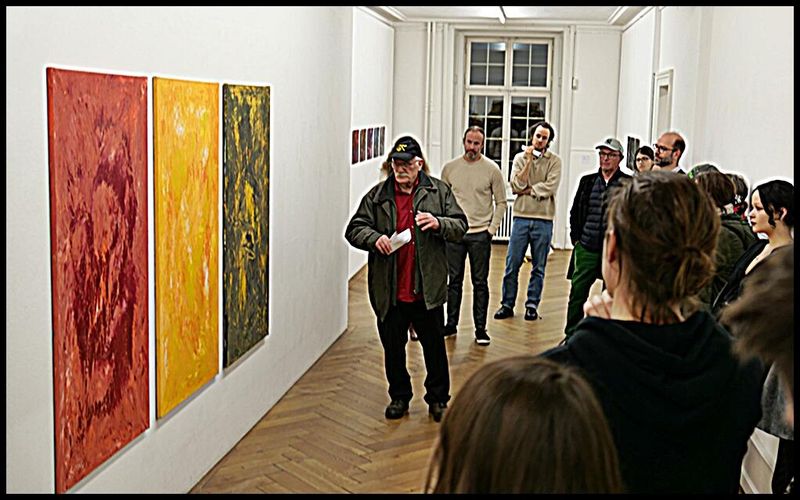 Pedro Meier – Kunsthaus Langenthal – Kunst der Gegenwart – Cantonale Berne Jura 2024 – Kurator Raffael Dörig – Bilder von Pedro Meier METAMORPHOSEN, Triptychon – Foto Vitaltransformer Kulturmagazin Zürich → Finissage Sonntag,  26.01.25 - Gesamtkunstwerk - https://www.literaturport.de/lexikon/pedro-meier/ *
https://de.wikipedia.org/wiki/Pedro_Meier
Pedro Meier – Wikipedia
*