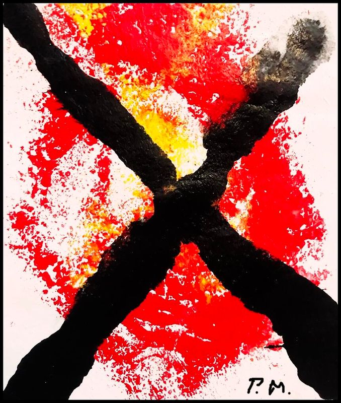 Pedro Meier – Farb-Haiku – aus Zyklus – Kyoto Tempel-Impressionen – Archaische Symbole – Kalligraphie – Monotypie auf handgeschöpftes Maulbeerbaumpapier – Artwork by Pedro Meier, Lyriker, Schriftsteller, Multimedia Artist – Der Hang Gesamtkunstwerk – https://www.literaturport.de/lexikon/pedro-meier/ *
https://de.wikipedia.org/wiki/Pedro_Meier
Pedro Meier – Wikipedia
*