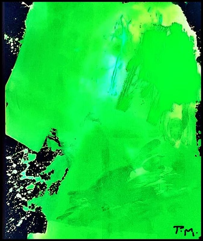 Pedro Meier – Grün Monochrom – Die Grüne Fee – Absinth – Serendipity – Lyrische Abstraktion – Mixed Media – Artwork by Pedro Meier, Lyriker, Schriftsteller, Multimedia Artist – https://www.literaturport.de/lexikon/pedro-meier/ *
https://de.wikipedia.org/wiki/Pedro_Meier
Pedro Meier – Wikipedia
*