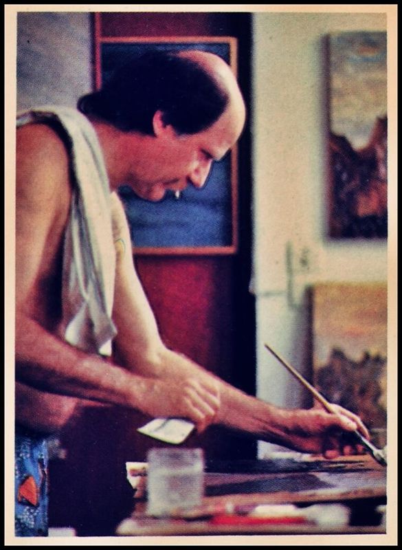 Pedro Meier Bangkok Atelier Saladaeng 77, Kanit House. Foto aus Buch – » Pedro Meier Monographie Werke Paintings Werkverzeichnis – 1979-1981 « – Elephant Press Bangkok 1987 – ebenso veröffentlicht in Sawasdee Thai Airways Magazine – www.literaturport.de/lexikon/pedro-meier/ *
https://de.wikipedia.org/wiki/Pedro_Meier – Wikipedia
*