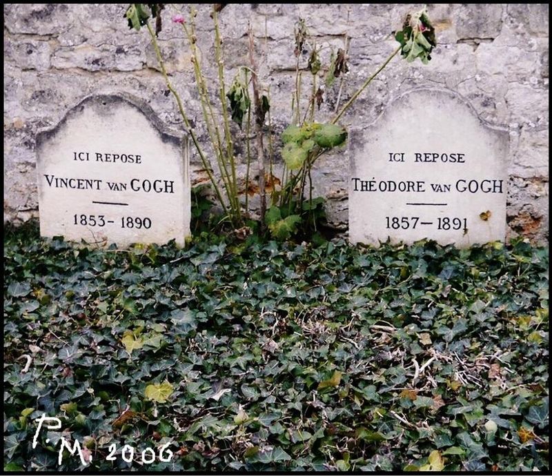 Pedro Meier Bild-Archiv, Gräber der Brüder Vincent van Gogh und Theo van Gogh, Auvers-sur-Oise France, Foto 2006 Pedro Meier Schriftsteller Lyriker, Multimedia Artist, Conceptual Art, Chronik des Augenblicks, Gesamtkunstwerk, Künstlerlexikon SIKART Zürich – www.literaturport.de/lexikon/pedro-meier/ *
https://de.wikipedia.org/wiki/Pedro_Meier – Wikipedia
*
