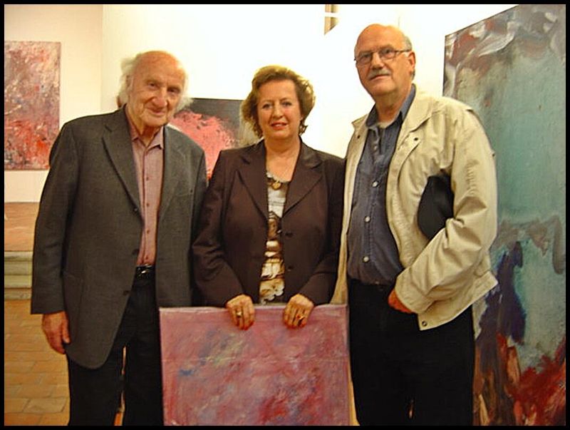 Pedro Meier Ausstellung Härkingen Galerie Alte Kirche 2003 – Neue Horizonte – Gerhard Meier Schriftsteller Niederbipp, Madeleine Schüpfer, Kulturjournalistin Olten, Pedro Meier, Schriftsteller, Multimedia Artist, Conceptual Art, Spoken Word Performance – www.literaturport.de/lexikon/pedro-meier/ *
https://de.wikipedia.org/wiki/Pedro_Meier – Wikipedia
*