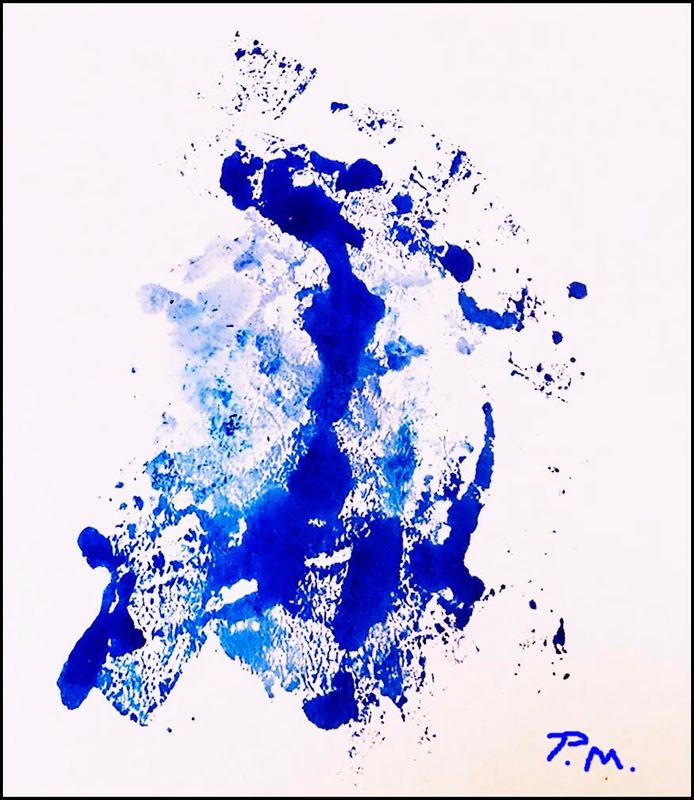 Pedro Meier – Erinnerung an die Zen-Klöster von Kyoto, aus Zyklus Lyrische Pinsel-Poesie – Variationen in Blau Nr. VIII – Monotypien 2025 – Auf selbst geschöpftem Papier von der Rinde des Maulbeerbaums, Thailand – Pedro Meier, Lyriker, Schriftsteller, Multimedia Artist, Conceptual Art – www.literaturport.de/lexikon/pedro-meier/ *
https://de.wikipedia.org/wiki/Pedro_Meier – Wikipedia
*