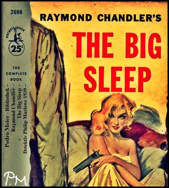 Pedro Meier Bibliothek, Raymond Chandler, The Big Sleep, Detektiv Philip Marlowe, 1939, Library Archiv Pedro Meier, Lyriker, Schriftsteller, Multimedia Artist, Conceptual Art, Spoken Word Performance, Niederbipp am Jurasüdfuss, Autorenlexikon AdS Schweiz – www.literaturport.de/lexikon/pedro-meier/ *
https://de.wikipedia.org/wiki/Pedro_Meier – Wikipedia
*