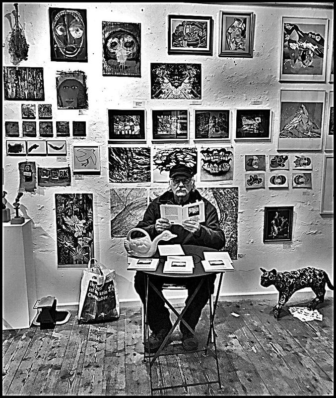 Pedro Meier, Lyriklesung Autorenabend und Diskussion, Galerie 16 B Zürich 2022, Bilder und Literatur, Pedro Meier, Lyriker, Schriftsteller, Multimedia Artist, Gesamtkunstwerk, FLUXUS DADA, Autorenlexikon Literaturport Berlin, Kunstinstitut SIKART Zürich – www.literaturport.de/lexikon/pedro-meier/ *
https://de.wikipedia.org/wiki/Pedro_Meier – Wikipedia
*