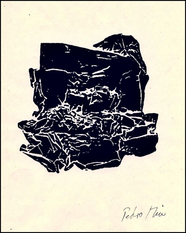 Pedro Meier aus Werkzyklus – Steine Strandgut Treibgut, Holzschnitt Nr. VIII, Sommeratelier Grönland 2002, Artwork by Pedro Meier, Lyriker, Haiku, Schriftsteller, Multimedia Künstler, Kreativort Gesamtkunstwerk, Grafik, Autofiktion Film Diary, Kunstnomade – www.literaturport.de/lexikon/pedro-meier/ *
https://de.wikipedia.org/wiki/Pedro_Meier – Wikipedia
*