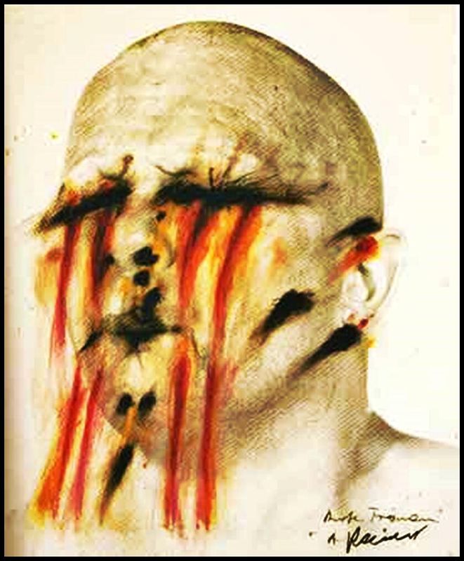 Pedro Meier, Hommage an Arnulf Rainer (1929-2025) R.I.P. Rote Tränen, Übermaltes Foto Selbstportrait 1970, Meditated Vandalism, Overpainted Photographs, Pedro Meier, Chronik des Augenblicks – Künstlerlexikon SIKART Zürich – Autorenlexikon AdS Schweiz – www.literaturport.de/lexikon/pedro-meier/ *
https://de.wikipedia.org/wiki/Pedro_Meier – Wikipedia
*