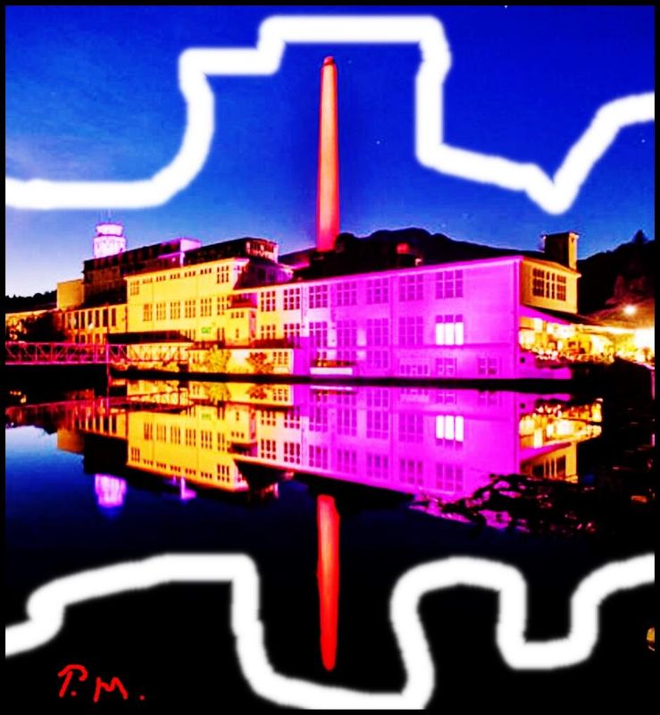 Pedro Meier, Nostalgia, Ehemalige Cellulose-Fabrik Attisholz, Overpainted Photographs, Palimpsest, Werkzyklus Übermalung, Illumination, Performance, Work in Progress, Mixed Media, Campus Attisholz Areal, temporäres Atelier – Artwork by Pedro Meier, Chronik des Augenblicks – www.literaturport.de/lexikon/pedro-meier/ *
https://de.wikipedia.org/wiki/Pedro_Meier – Wikipedia
*