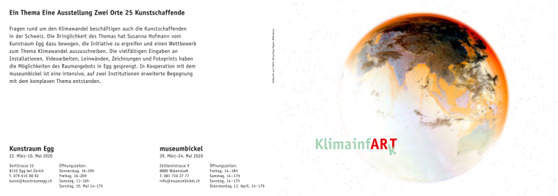 Flyer der Ausstellung